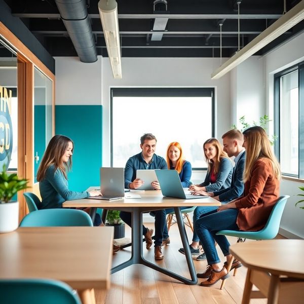 Das Coursejourney-Team im Stuttgarter Büro